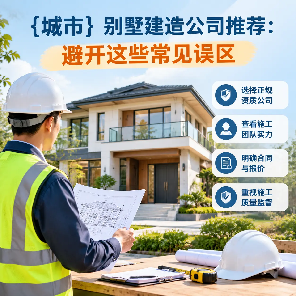 黔西 别墅建造公司推荐：避开这些常见误区