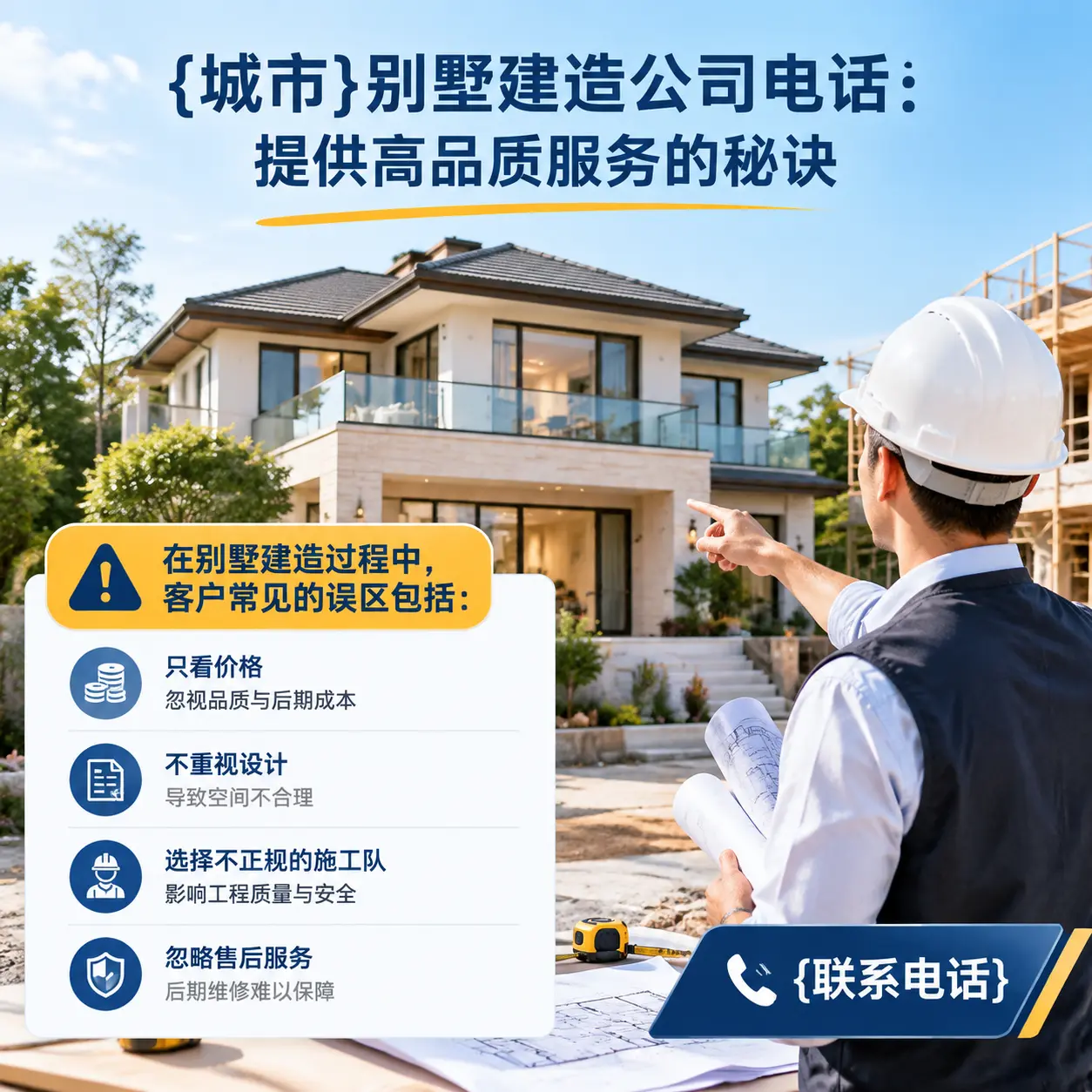 黔西别墅建造公司电话：提供高品质服务的秘诀