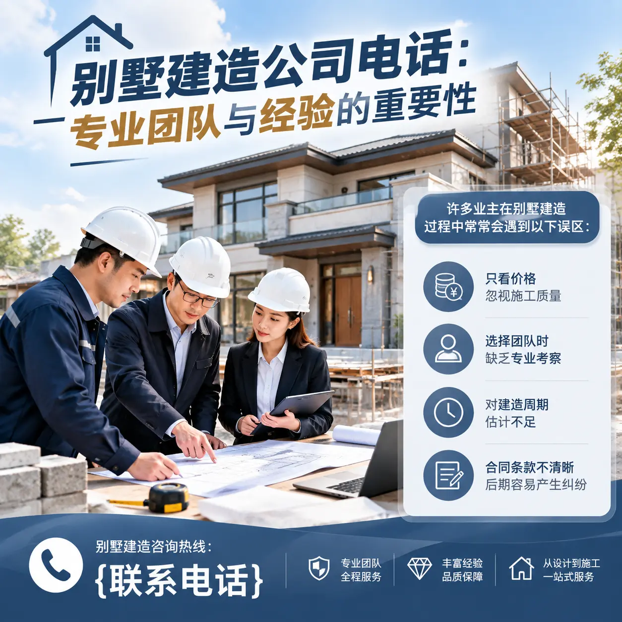 黔西别墅建造公司电话：专业团队与经验的重要性