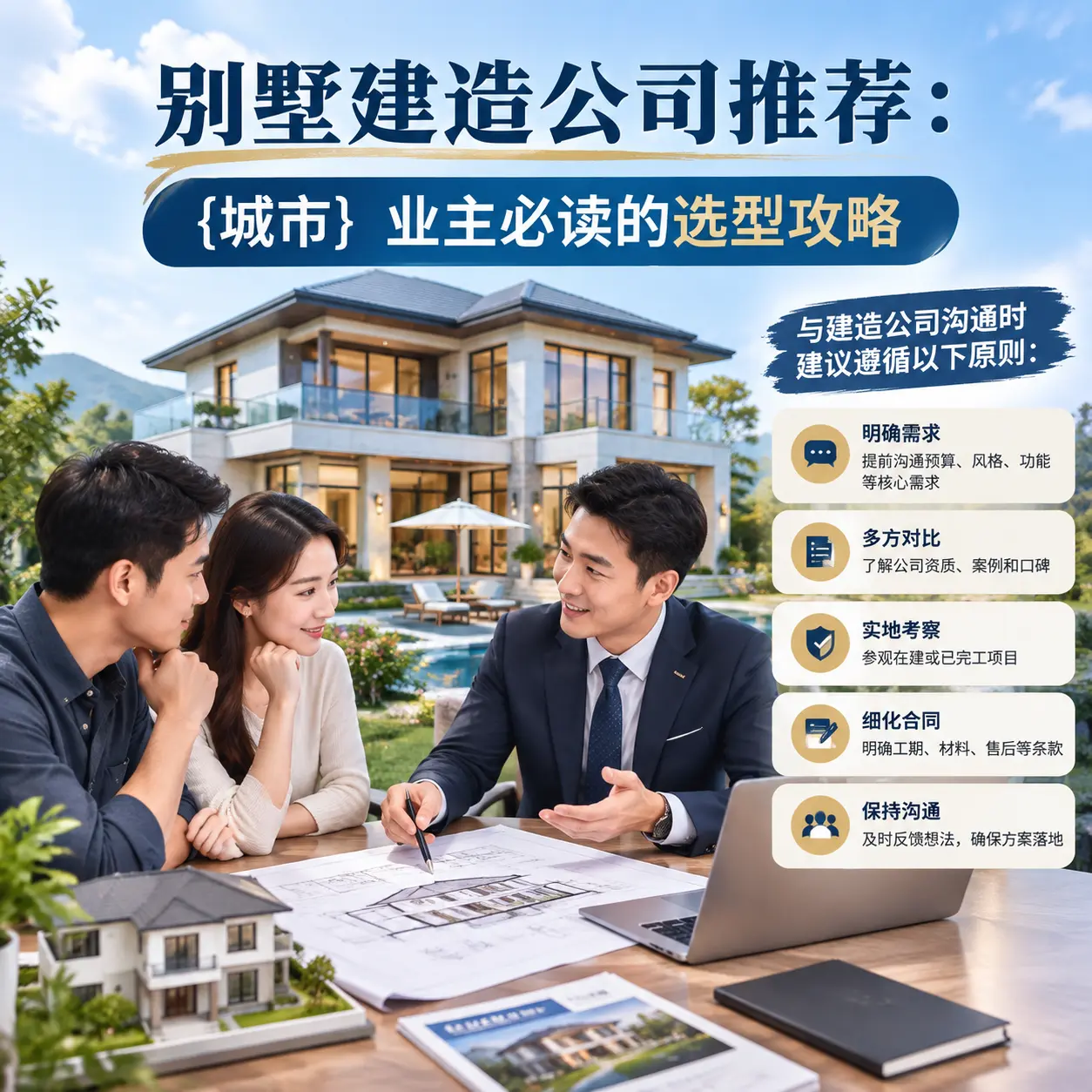别墅建造公司推荐: 黔西 业主必读的选型攻略