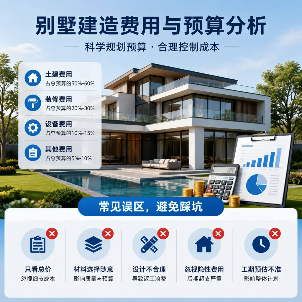 别墅建造公司推荐： 黔西 建造别墅的费用与预算分析