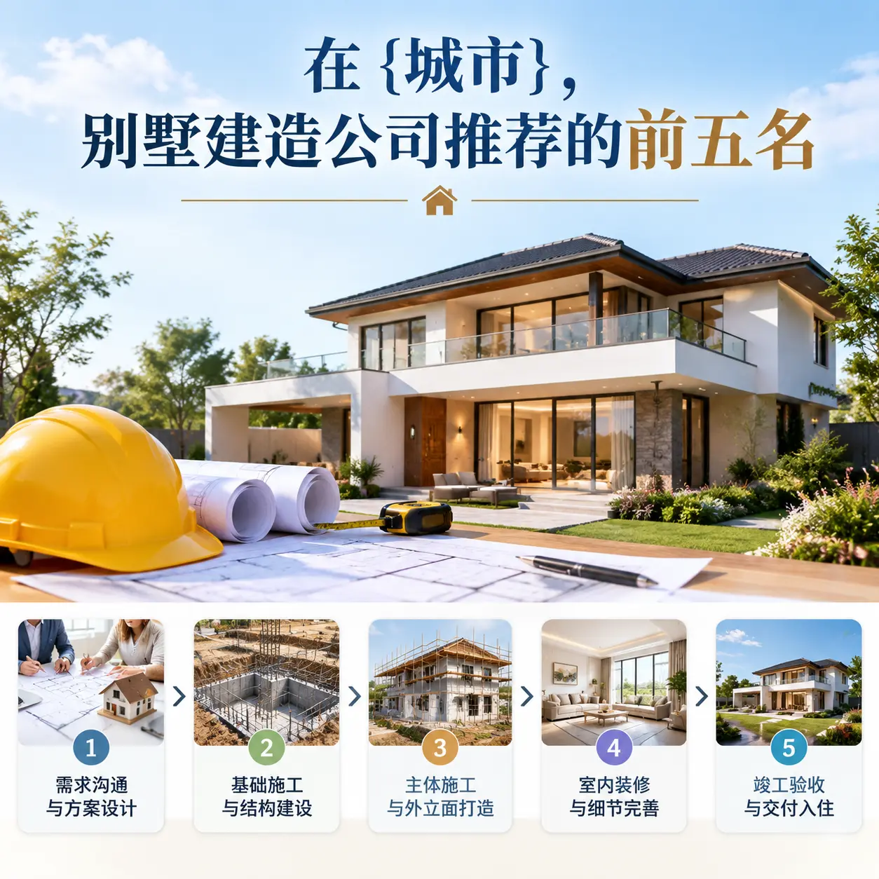 在 黔西,别墅建造公司推荐的前五名