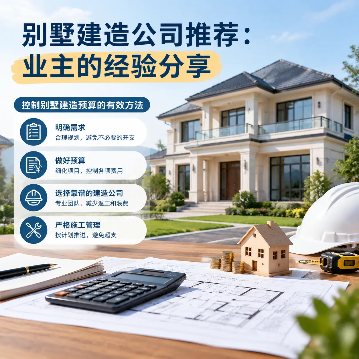 别墅建造公司推荐: 黔西 业主的经验分享