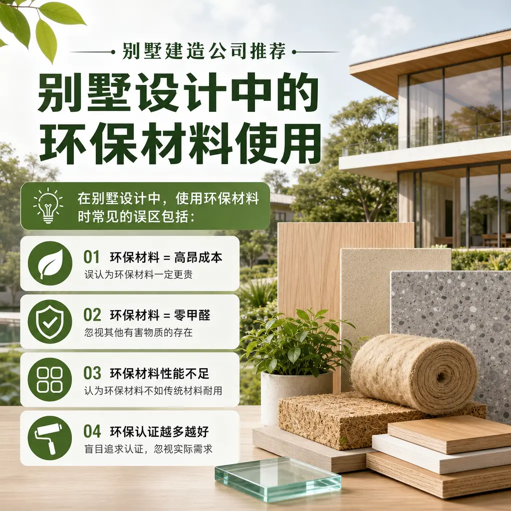 别墅建造公司推荐： 黔西 别墅设计中的环保材料使用